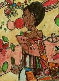 Kellie as Klimt